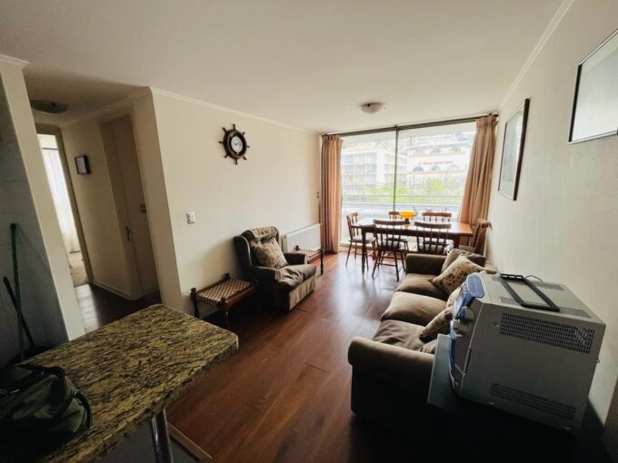 V-337 SE VENDE CÓMODO DEPARTAMENTO CENTRICO EN VIÑA DEL MAR ,SECTOR CALLE VIANA